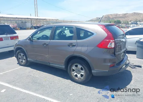 2015 Honda Cr-V Lx из США, поврежденный, VIN 3CZRM3H3XFG700957